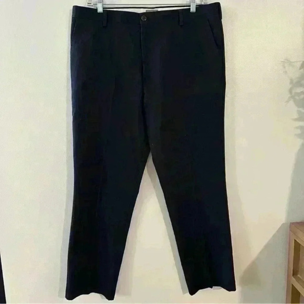 NWT Dockers Wings & Anchors Flat Front Pants Mens Size 40X32 Blue